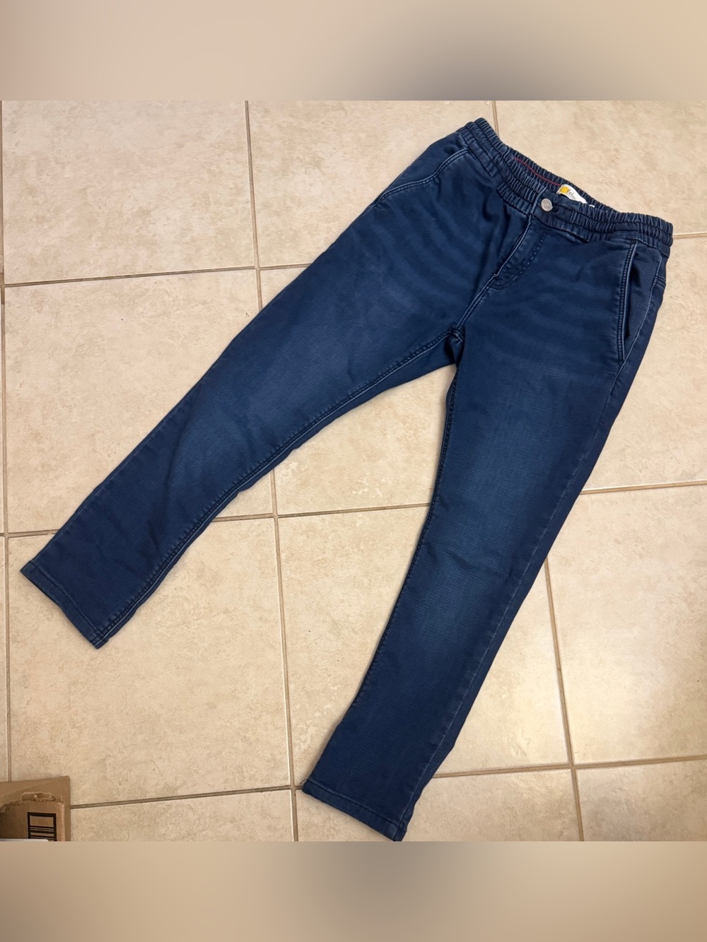 Boden Girl's Pull-On Denim Jeggings